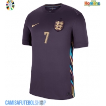 Camisa de time de futebol Inglaterra Bukayo Saka #7 Replicas 2º Equipamento Europeu 2024 Manga Curta